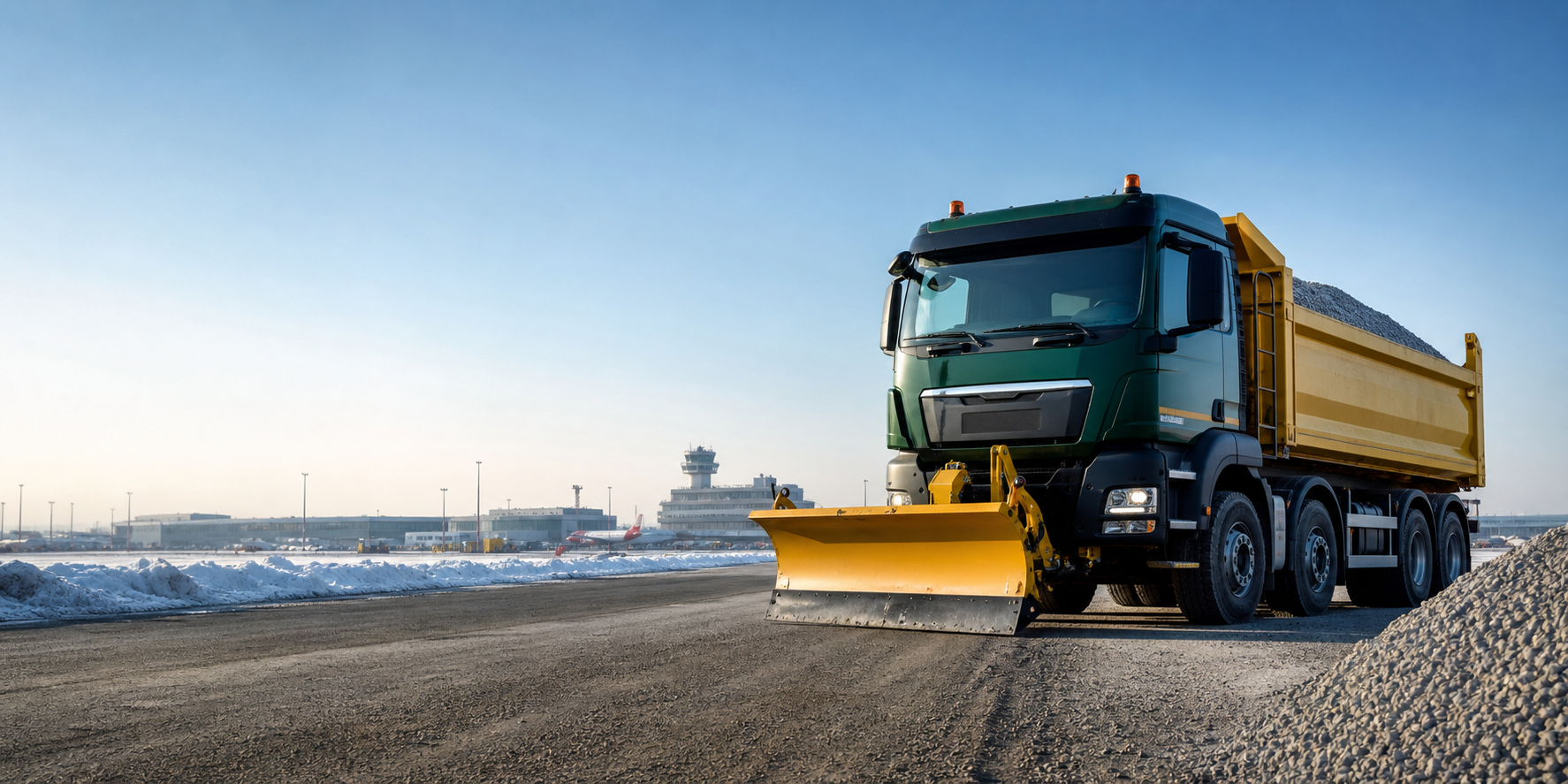 Camion pentru transport agregate și deszăpezire în București Ilfov